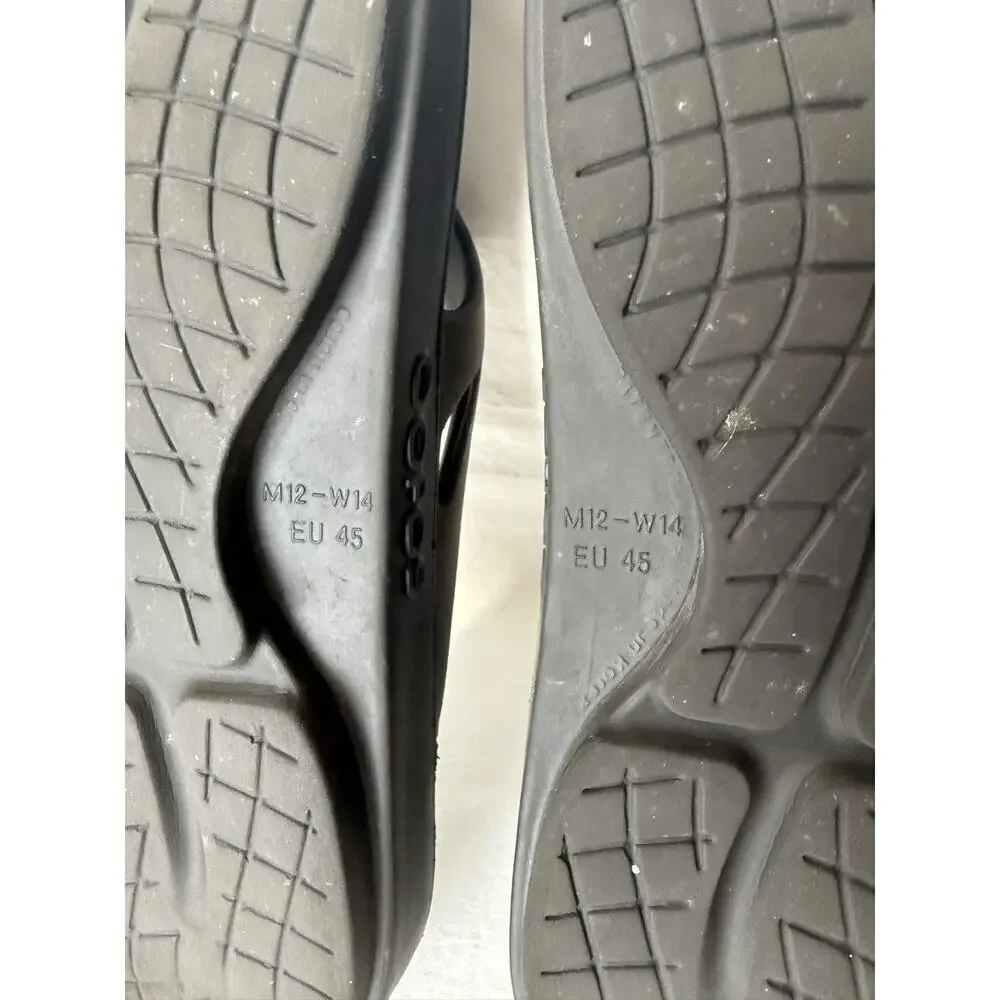 Oofos OOriginal Recovery Sandals Brown Thong Size Men 12 / Women 14